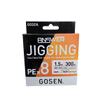 Gosen Jigging Answer 8X 300mt Molticolor İp Misina PE#1.5