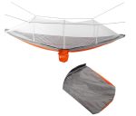 HAMAK FİLELİ ve CİBİNLİKLİ PRO 190x70cm Turuncu-Gri - Görsel 3