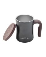 CAMPOUT ÇİFT KATMANLI TERMOS KUPA SİYAH - Görsel 2