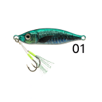 CAPTAIN 3648 MACKERY UV 28GR JIG COLOR01