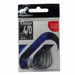 Hayabusa HSOI 230 Delikli Papağan Olta İğnesi 7’li Paket Black Nikel #4/0