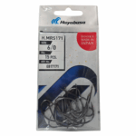 Hayabusa HMRS 171 Kısa Pala Dövme Olta İğnesi 15’li Paket Black Nikel #6/0