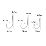 Protackle 533 Roach İğne No:1-2-3