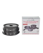 CAMPOUT ÜÇÜ BİR ARADA TENCERE TAVA ÇAYDANLIK - Görsel 2